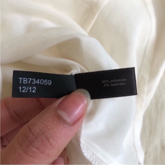 The Limited Lacy Buttondown Blouse - Picture 7 of 7